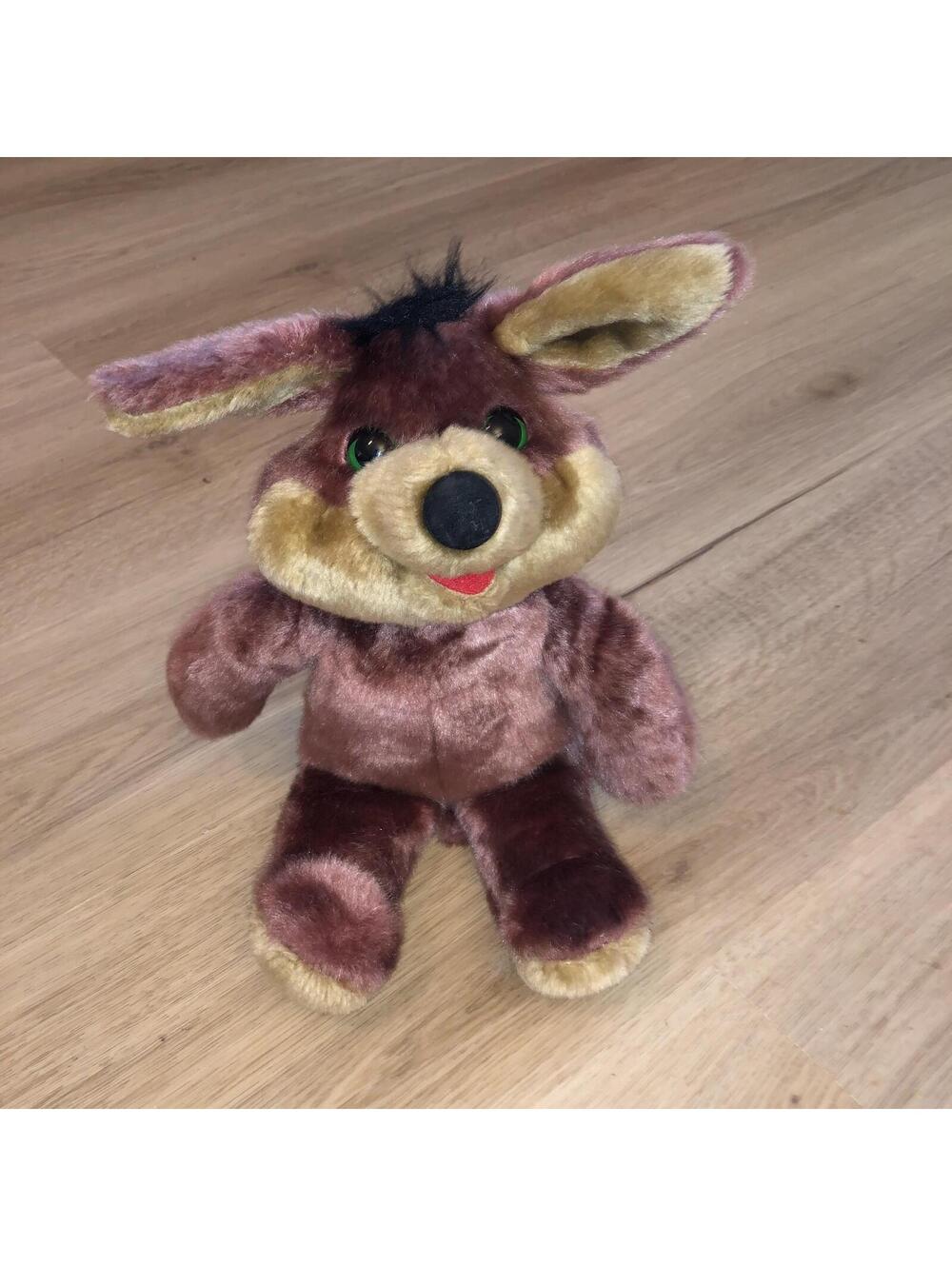 VINTAGE SAN ANTONIO SPURS CURTO TOYS COYOTE MASCOT NBA PLUSH 12”